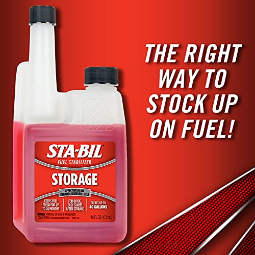 STA-BIL Storage Fuel Stabilizer - Fuel Saving System
