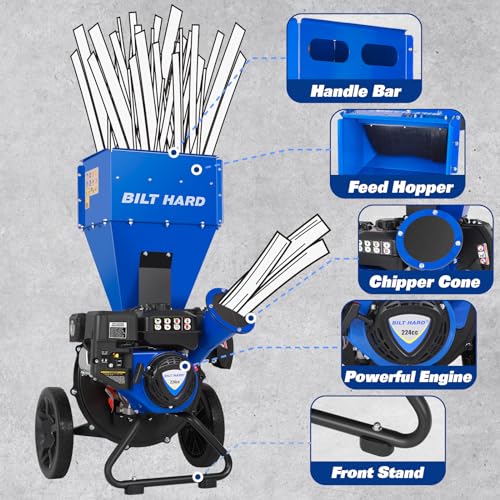 BILT HARD 7.5 HP Wood Chipper