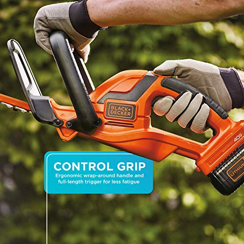 BLACK+DECKER 40V Cordless Hedge Trimmer