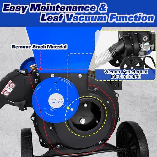 BILT HARD 7.5 HP Wood Chipper