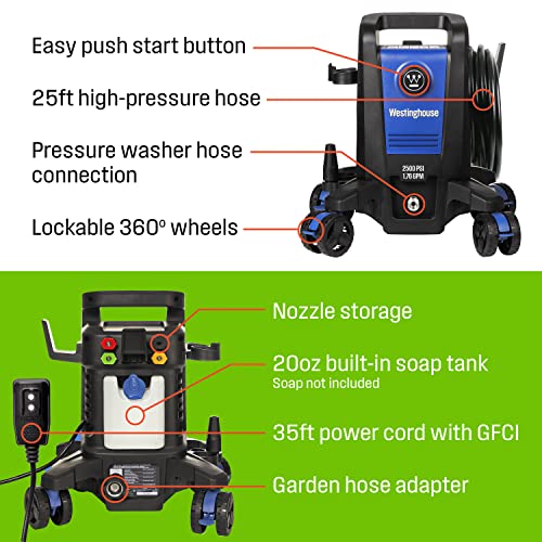 Westinghouse ePX3500 Pressure Washer for Home & Patio