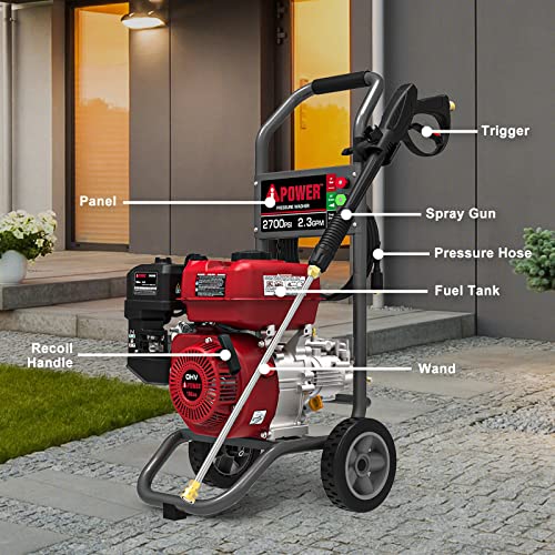 A-iPower Gas Pressure Washer 2700 PSI