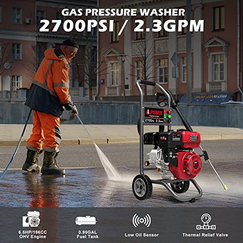 A-iPower Gas Pressure Washer 2700 PSI