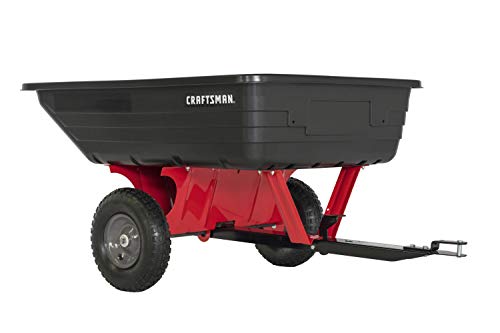 Craftsman 10-cu ft Poly Dump Cart, Red
