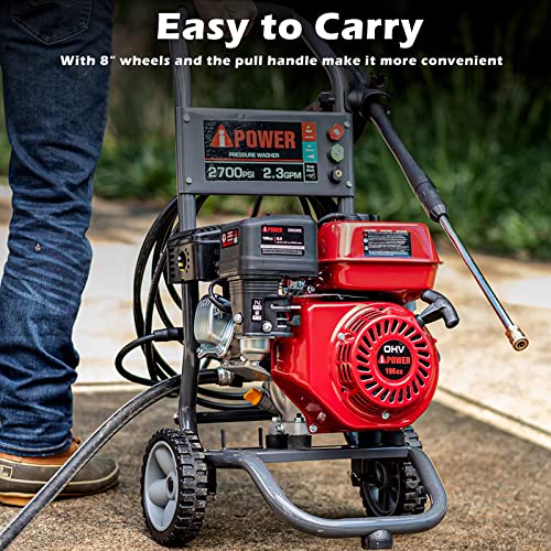 A-iPower Gas Pressure Washer 2700 PSI