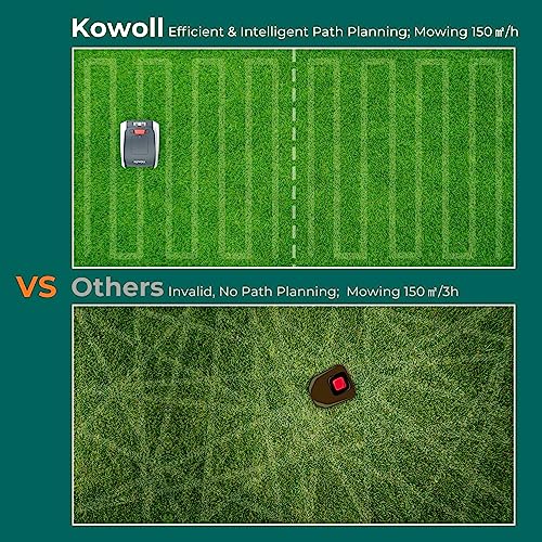 Satellite Navigated Robotic Lawnmower, Battery Powered