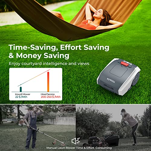 Satellite Navigated Robotic Lawnmower, Battery Powered