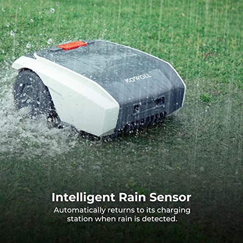Satellite Navigated Robotic Lawnmower, Battery Powered