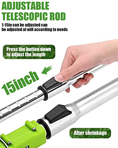 Electric Cordless Weed Wacker with Multiple Blades