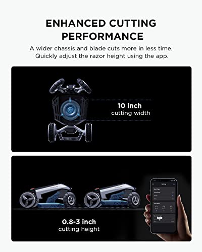 Wire-Free Robotic Lawn Mower with GPS & Obstacle Avoidance
