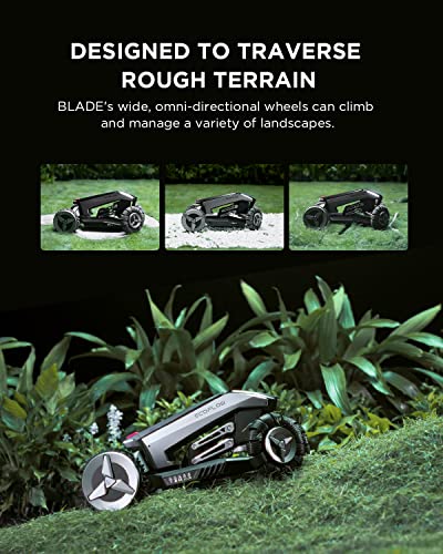 Wire-Free Robotic Lawn Mower with GPS & Obstacle Avoidance