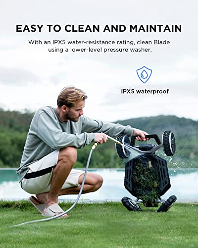 Wire-Free Robotic Lawn Mower with GPS & Obstacle Avoidance