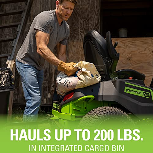 Greenworks 80V Zero Turn Lawn Mower with Batteries