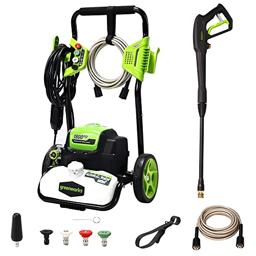 Greenworks 1800 PSI Pressure Washer - PWMA Certified