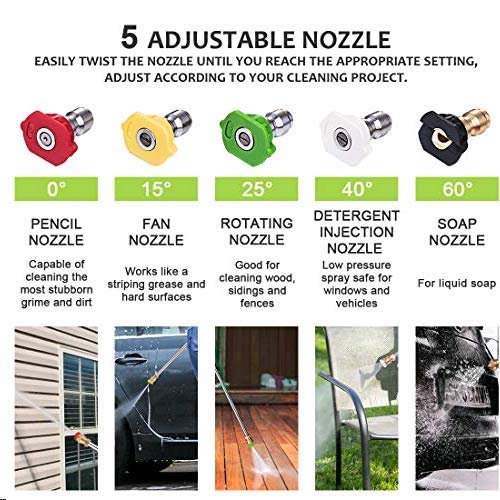 Electric High-Pressure Washer with Foam Cannon