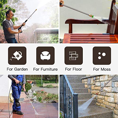 Suyncll Electric Pressure Washer | 1600W - 3.1GPM