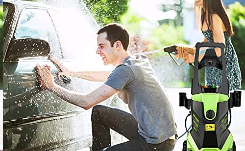 Electric High-Pressure Washer with Foam Cannon