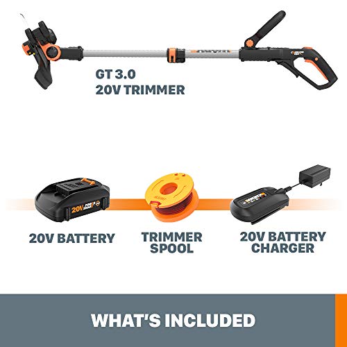 Worx GT 3.0 20V Cordless Trimmer & Edger