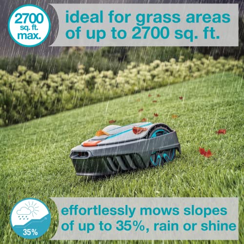 GARDENA SILENO City Robotic Lawn Mower - Bluetooth
