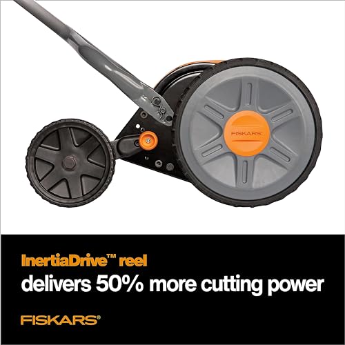 Fiskars Staysharp Push Reel Mower (17")