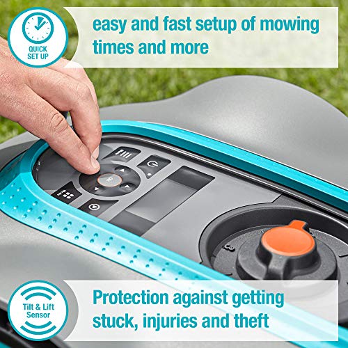 GARDENA SILENO City Robotic Lawn Mower - Bluetooth