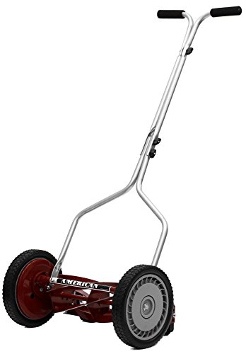 14-Inch 5-Blade Push Reel Lawn Mower