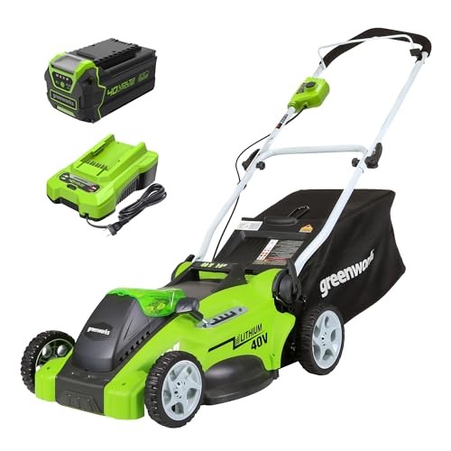 Greenworks 40V Cordless Electric Lawn Mower
