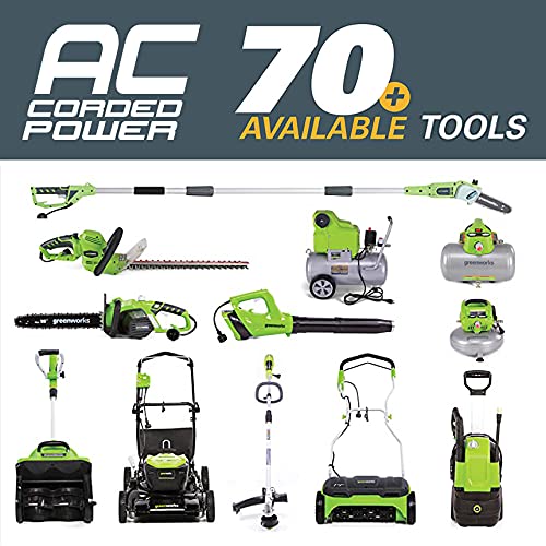 Greenworks Corded Mower, 16-inch Blade