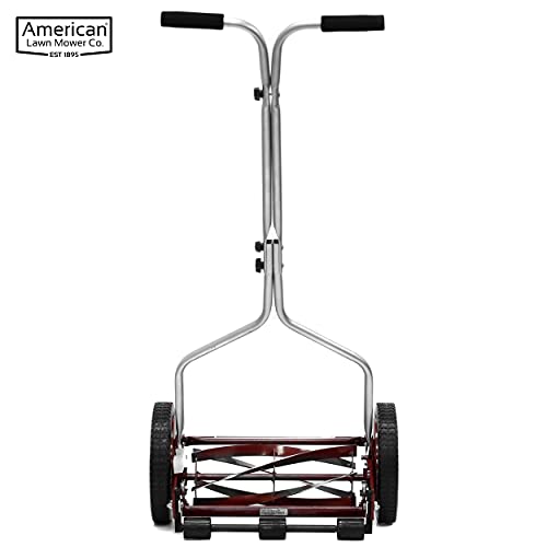 14-Inch 5-Blade Push Reel Lawn Mower
