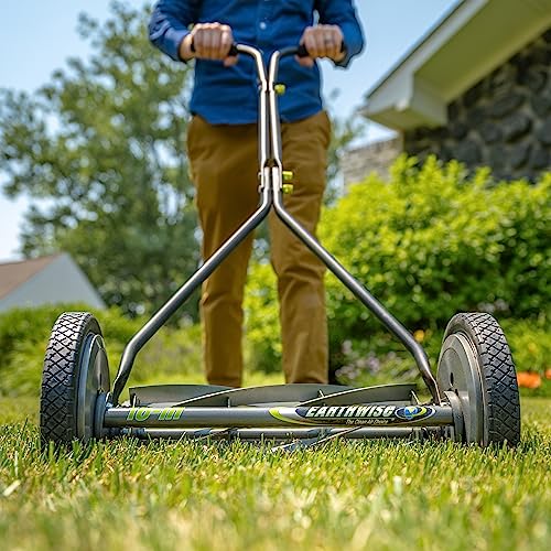 Earthwise 16-Inch Push Reel Lawn Mower