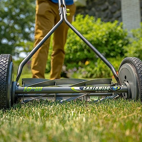 Earthwise 16-Inch Push Reel Lawn Mower