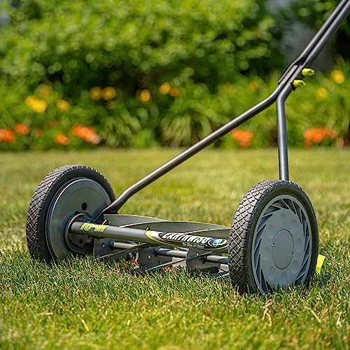 Earthwise 16-Inch Push Reel Lawn Mower