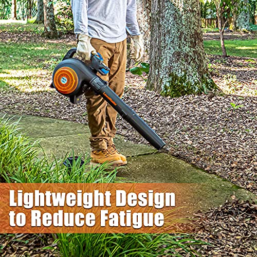Gas-Powered Leaf Blower with Electric Start & Cruise Control