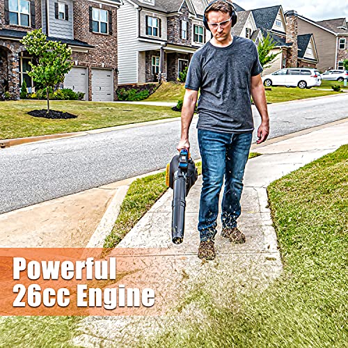 Gas-Powered Leaf Blower with Electric Start & Cruise Control