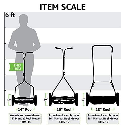 14-Inch Push Reel Lawn Mower by American Lawn Mower Company