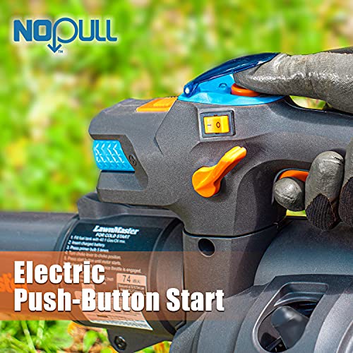 Gas-Powered Leaf Blower with Electric Start & Cruise Control