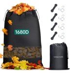 Upgraded Lawn Tractor Leaf Bag, 97.2"x54.3