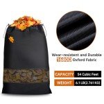 Upgraded Lawn Tractor Leaf Bag, 97.2"x54.3