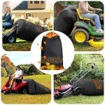 Upgraded Lawn Tractor Leaf Bag, 97.2"x54.3