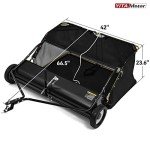 YITAMOTOR 42" Tow Behind Lawn Leaf Collector