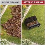 YITAMOTOR 42" Tow Behind Lawn Leaf Collector