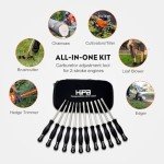 12-Piece Carburetor Adjustment Tool Set for Small Engines