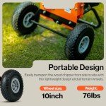 SuperHandy 7HP Mini Wood Chipper Shredder Mulcher