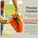 SuperHandy 7HP Mini Wood Chipper Shredder Mulcher