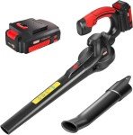 MZK Cordless Leaf Blower - Lightweight, Battery Included