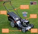 Yard Force Self Propelled Lawn Mower - 22-inch