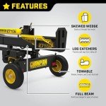 Champion 27-Ton Gas Log Splitter with Auto Return