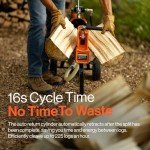14 Ton Electric Log Splitter with Auto Return