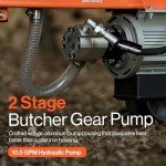 14 Ton Electric Log Splitter with Auto Return