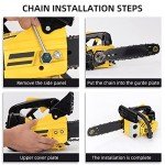 2 Pack 12" Low-Kickback Chainsaw Chains
